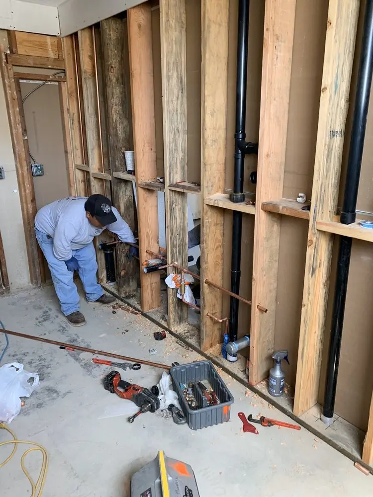 Commercial rough-in plumbing for Gas Line Repair in Steamboat Springs